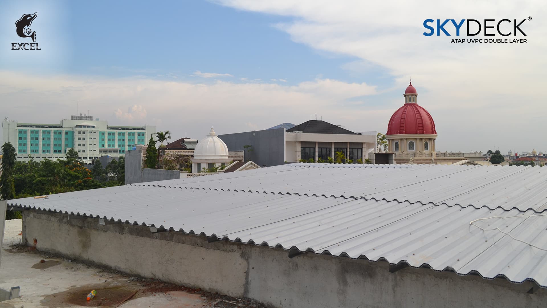 atap uPVC SKYDECK